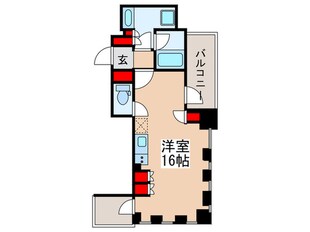 ﾊﾟｰｸｱｸｼｽ月島ﾏﾁｭｱｽﾀｲﾙ（４F）の物件間取画像